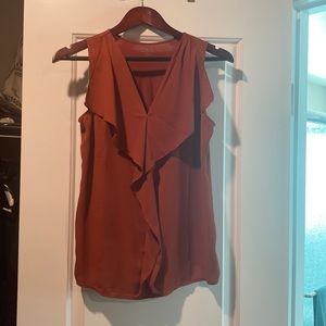 Ann Taylor rust color top